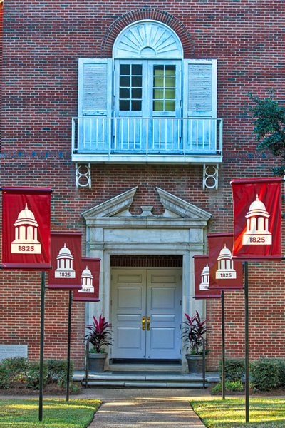 Door to Brown Chapel at Centenary College